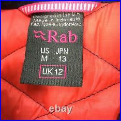 Rab Ladies Uk 12 Altus Deep Ink Blue Insulated Quilted Jacket Rrp £135 Ad