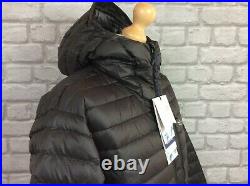 Rab Mens Uk XL Black Microlight Alpine Down Hooded Jacket Padded Coat Puffa