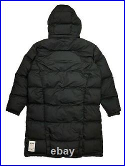 Ralph Lauren Long Ripstop Puffer Padded Down Coat Jacket Black Large / XL