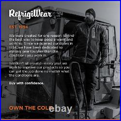RefrigiWear Men's Extreme Softshell Insulated Jacket -60F Cold Protection