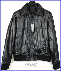 Roberto Cavalli Mens Iconic Reversible Quilt Nylon Black Jacket Size M RRP £495