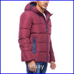 Rokka&Rolla Men's Puffer Jacket Warm Winter Bubble Coat with Thermal Reflective