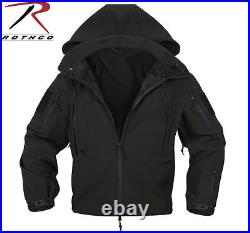 Rothco 9767 Waterproof Special OPS Tactical SoftShell Jacket Cold Weather Black