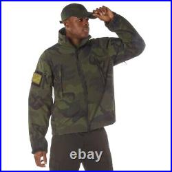 Rothco Midnight Camo Special Ops Soft Shell Jackets Midnight Woodland Camo