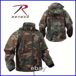 Rothco Special OPS Tactical Soft Shell Jacket Woodland Camo