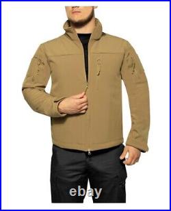 Rothco Stealth Ops Soft Shell Tactical Jacket Coyote Brown