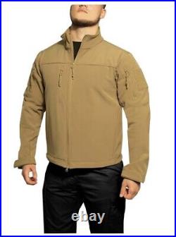 Rothco Stealth Ops Soft Shell Tactical Jacket Coyote Brown