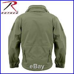 Rothco Waterproof Windproof Tactical SoftShell Jacket Cold Weather with Watch Cap