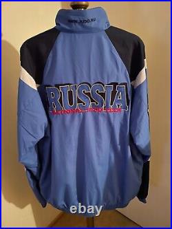 Russian National JUDO Team Men's Size XL Softshell Full ZIP Jacket NWT + Bandana