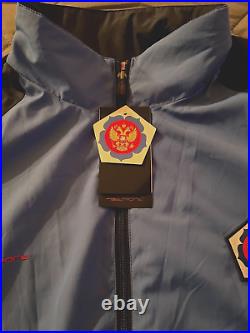 Russian National JUDO Team Men's Size XL Softshell Full ZIP Jacket NWT + Bandana