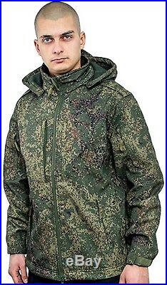 Russian camouflage vkbo Tactical Winter Jacket Softshell Camo Digital flora NEW