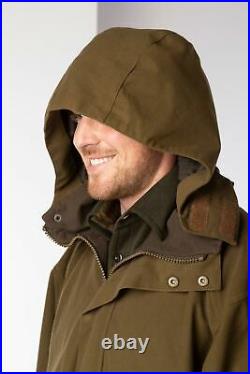 Rydale Shooting Jacket Full Zip Waterproof Country Hunting Clothing Green