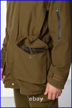 Rydale Shooting Jacket Full Zip Waterproof Country Hunting Clothing Green