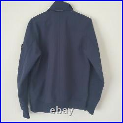STONE ISLAND 40927 Light Soft Shell-R packable hood Jacket Mens Navy medium (M)