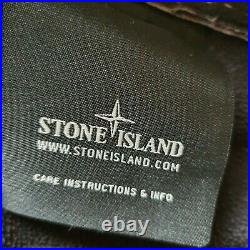 STONE ISLAND Soft Shell R Mens Beige Grey Hooded Jacket Size L