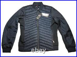 S. Oliver Men's Hybrid Black Label Quilted /padded Jacket Navy Size XL RRP £155