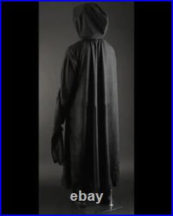 Scream Ghostface Coat Roger L. Jackson Black Cotton Horror Cosplay Hooded Coat