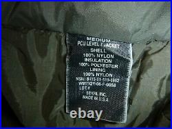 Sekri Military PCU Level 7 Soft Shell Jacket Type I Alpha Green Medium EXCELLENT