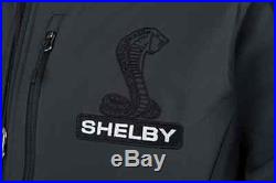 Shelby Snake Logo Tar & Black Soft Shell Jacket S4200-TAR