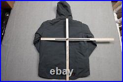 Snap-on Jacket Mens Large Gray Soft Shell Hooded Winter Mechanic Tools NWT