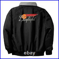 Southern Pacific Daylight Ball and Wings Embroidered Jacket Front and Rear 90r