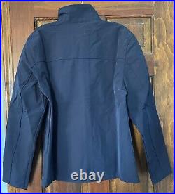 St. John's Bay Mens Harrington Soft Shell Jacket Size Large Color Signature Navy