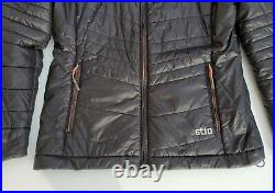 Stio Black Quilted Lightweight Primaloft Puffer Jacket Coat Size Medium M
