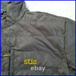 Stio Mens Down Full-Zip Puffer Jacket Xlarge XL Gray