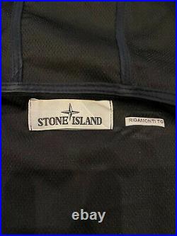Stone Island 41027 Light Soft Shell-R Pirmaloft Navy Blue SS15 Jacket Sz Small