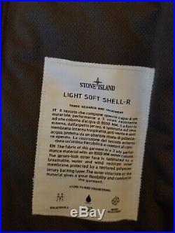 Stone Island 43427 Light Soft Shell-R Jacket Medium