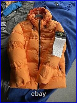 Stone Island Crinkle Reps NY Hooded Down Jacket XL