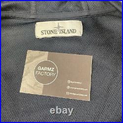 Stone Island Jacket L Blue Soft Shell R