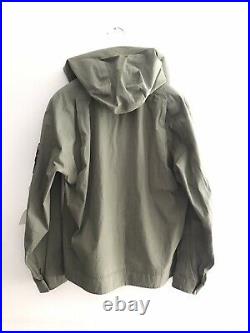 Stone Island Jacket Water Repellent Supima Cotton / Khaki / Size M / Rrp£575