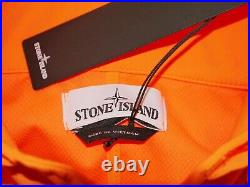 Stone Island Light Soft Shell-R Jacket Orange sz L
