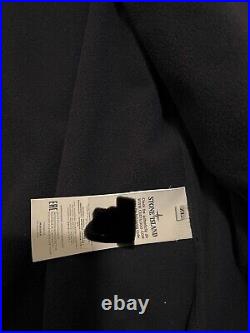 Stone Island Soft Shell-R Hooded Jacket Navy Blue Size XL
