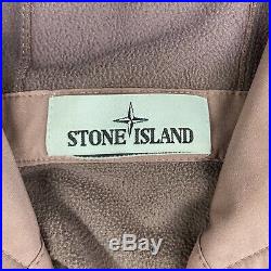 Stone Island Soft Shell R Jacket Medium Pink Dusty Rose Quartz