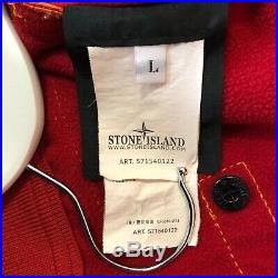 Stone Island Soft Shell-R Jacket, Rare Orange, Size L LARGE