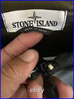 Stone Island soft shell hoodie jacket XL