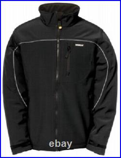 Summit Resource, CAT, Large, Black, All Season Soft Shell Jacket