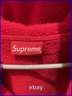Supreme WINDSTOPPER Zip Up Jacket FW18 Small Red NYC Gore