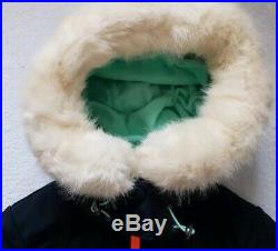 Sweaty Betty Exploration Ski Jacket XS Black/multi Fur Hood