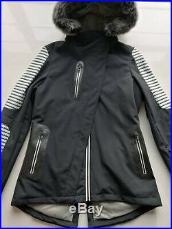 Sweaty Betty Method Softshell Ski Jacket Size S Black 2299-C