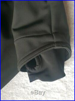 Sweaty Betty Softshell Ski Jacket Black With Gold Zips Size S 1896-C