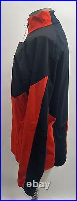 Swix Men's Lightweight Full Zip Focus Wind Jacket Fiery Red/Black withCollar L