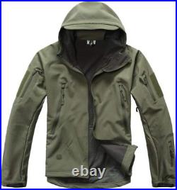 TACVASEN Men's Special Ops Military Tactical Soft Shell Jacket Coat