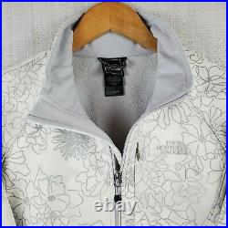 THE NORTH FACE Large Womens Apex Bionic Coloring Book White Softshell Jacket