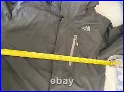 THE NORTH FACE Size MediumTriclimate 3 in 1 Mens Hooded Jacket HyVent Black