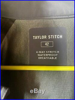 Taylor Stitch The Reyes Jacket 4way Stretch Waterproof Size 42