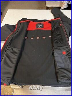 Tesla Motors Soft Shell Employee Issued Corporate Corp Men's Black Jacket Size L