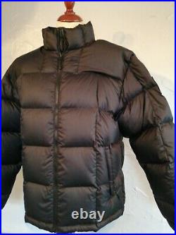 The North Face 1992 Nuptse Down Jacket in Black Size Medium Genuine 100% NWD